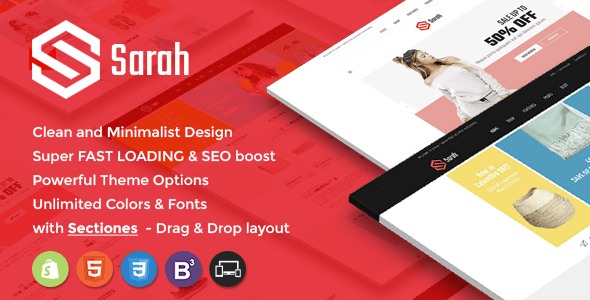 Minimal Fashion Style Shopify Theme - Sections Drag & Drop Page Builder + Furniture & Decor, Kids icon