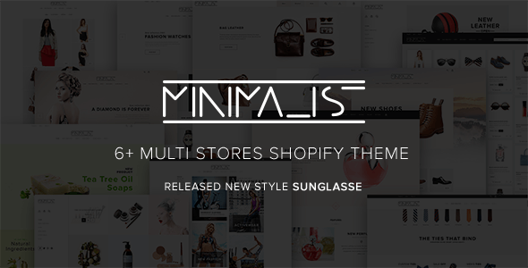 Minimal Premium Responsive Shopify Theme Best For Fashion Clothes Shoes Helmets Apparel T-Shirts icon