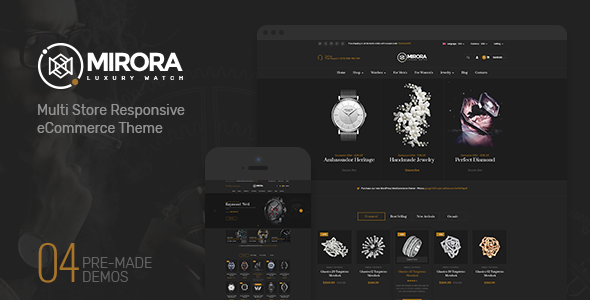 Mirora - Luxury Watches & Jewelry Store Shopify Theme icon