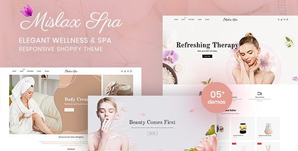 Mislax Spa - Elegant Spa And Wellness Shopify Theme icon