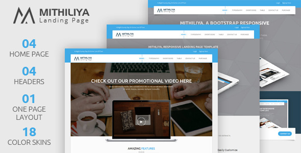 Mithiliya: Multipurpose Landing Page Template icon