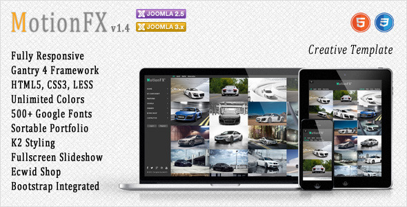MotionFX - Responsive Joomla Template icon