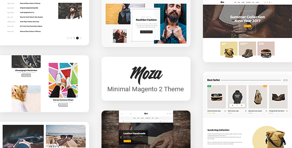 Moza - Minimal Magento 2 Theme icon