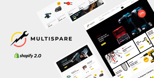 Multispare - Hardwares, Tools & Handyman Shopify Theme icon