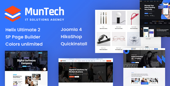 Muntech - IT Solutions and Company Services Joomla 3 & 4 Template icon