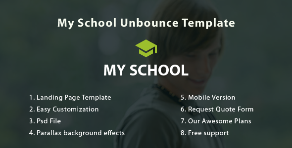 My School Unbounce Landing Page icon