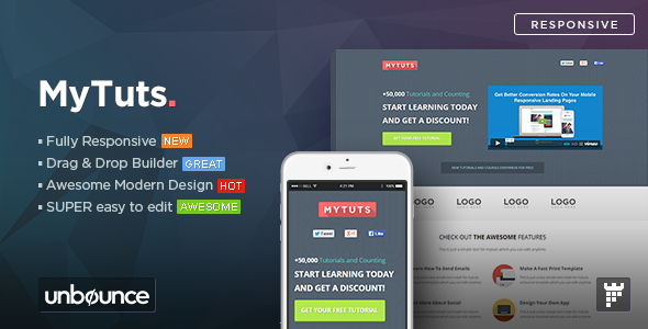 MyTuts - Education Unbounce Template icon