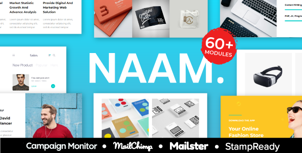 NAAM - Multipurpose Responsive Agency Email Template With StampReady Builder icon