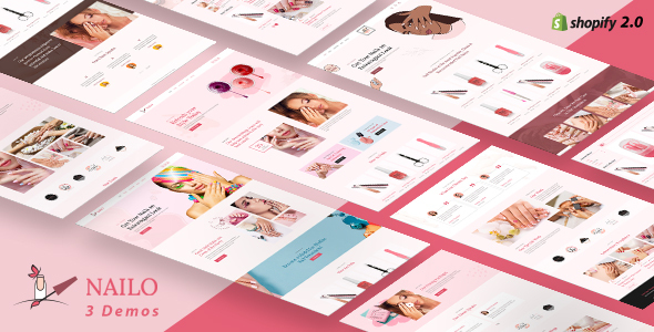 Nailo - Cosmetics Shop Shopify Theme icon