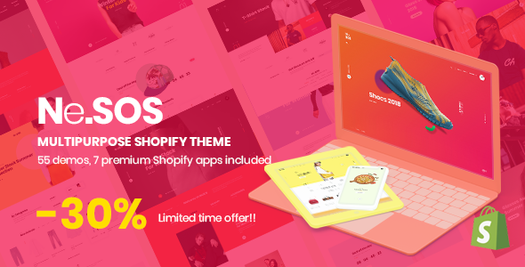 Nesos - Multipurpose Shopify Sections Theme icon