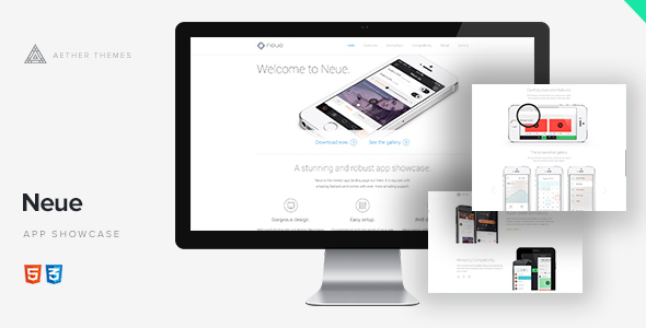 Neue - App Landing Page icon