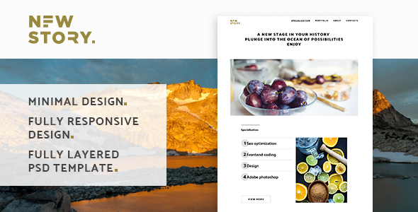 NewStory - Creative Multipurpose Landing Page icon
