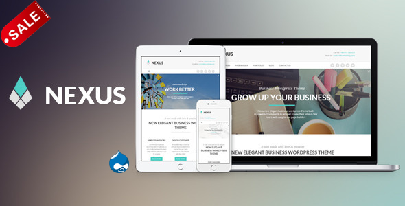 Nexus - Elegant Business Drupal 7.6 Theme icon