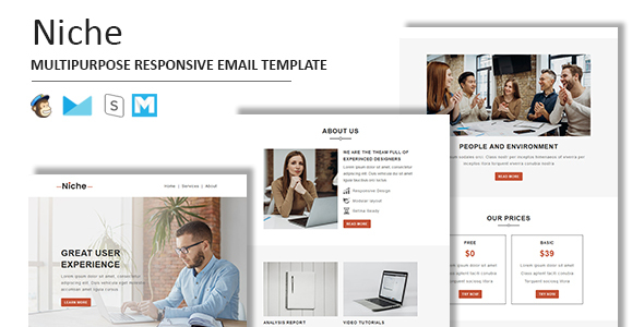 Niche - Multipurpose Responsive Email Template icon