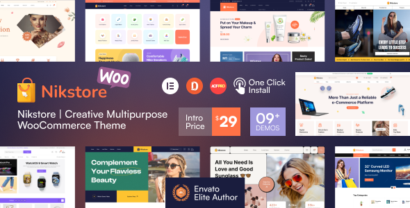 Nikstore Creative Multipurpose WooCommerce Theme icon