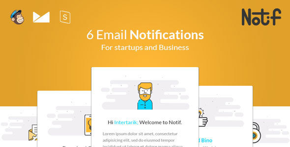 Notif - Email Notifications templates icon