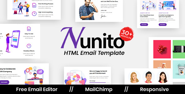 Nunito Agency - Multipurpose Responsive Email Template icon
