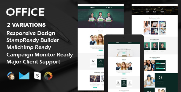 OFFICE - Multipurpose Responsive Email Template icon