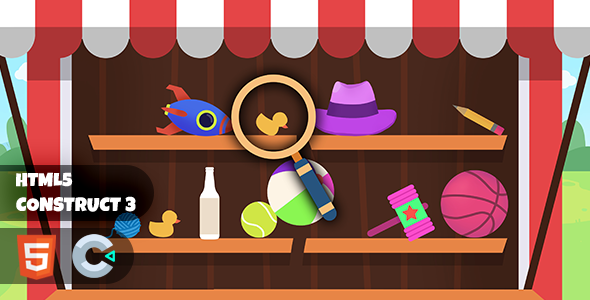 Objects Construct 3 HTML5 Game icon