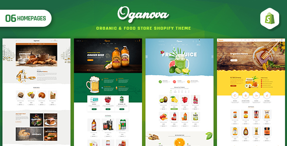 Oganova - Organic & Food Store Shopify Theme icon