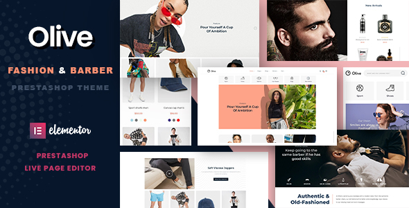 Olive - Fashion & Barber Store Prestashop 1.7 Theme icon