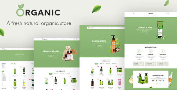Organic - Beauty Responsive Prestashop 1.7 Theme icon