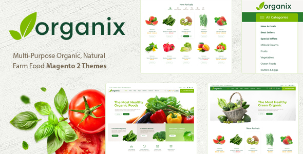 Organix - Minimalist eCommerce Magento 2 Theme icon