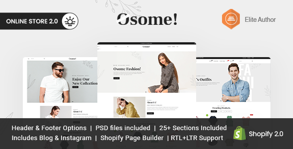 Osome - Multipurpose Shopify Theme icon