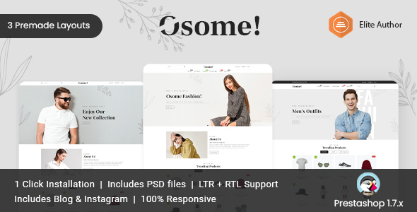 Osome - Responsive Prestashop Theme icon