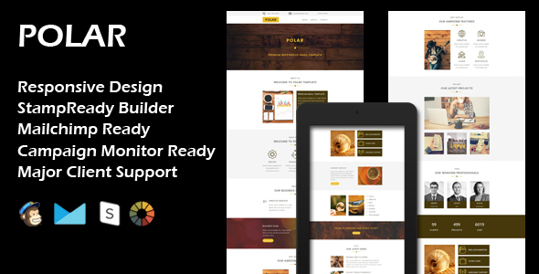 POLAR - Multipurpose Responsive Email Template icon