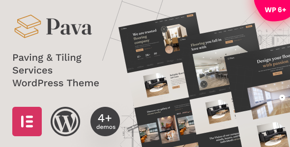 Pava - Paving & Tiling Services WordPress Theme icon