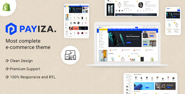 Payiza - Multipurpose Shopify Responsive Theme icon
