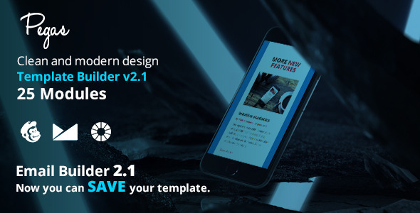 Pegas Email Template + Emailbuilder 2.1 icon