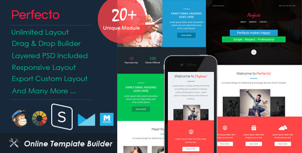 Perfecto - Responsive Email + Drag & Drop Builder icon
