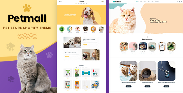 Petmall - Pet Shop, Animal Store Shopify Theme icon