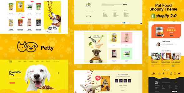 Petty - Pet Shop Shopify Theme icon