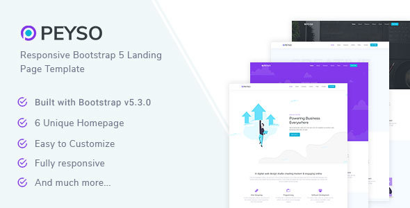 Peyso - Bootstrap 5 Landing Page Template icon