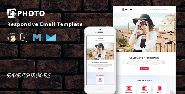 Photo - Responsive Email Template icon