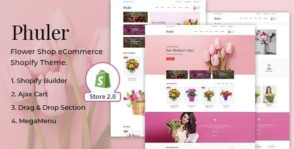 Phuler - Flower Shop Shopify Theme icon