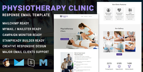 Physiotherapy - Responsive Email Newsletter Template icon