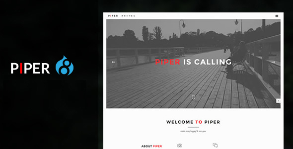 Piper - Creative Modern & Flexible Responsive Drupal Theme icon
