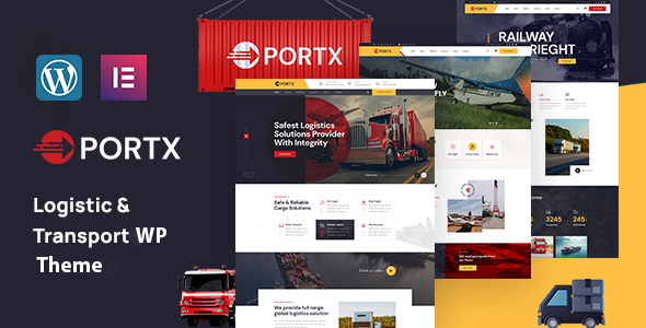 Portx - Logistics and Transportation WordPress Theme icon