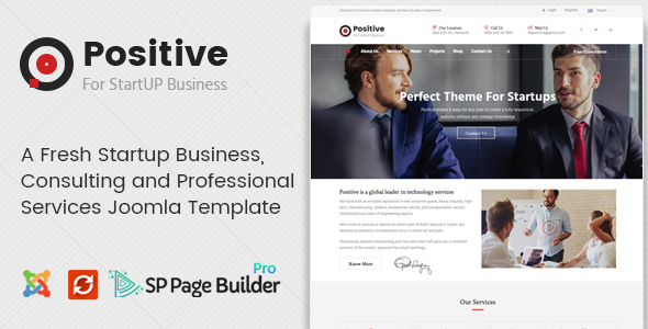 Positive - Startup Business Joomla Template icon