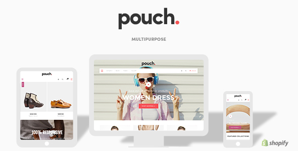 Pouch - Responsive Drag and Drop Shopify Theme icon