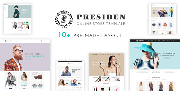 Presiden - Clothing and Fashion Shopify Theme icon