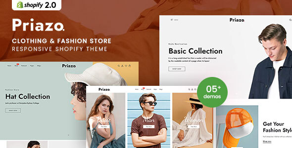 Priazo - Clothing & Fashion Responsive Shopify Theme icon