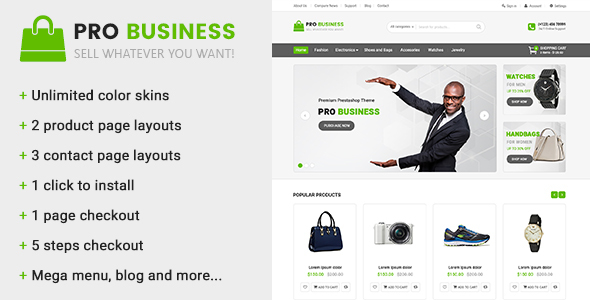 Pro Business - Multipurpose Prestashop Theme icon