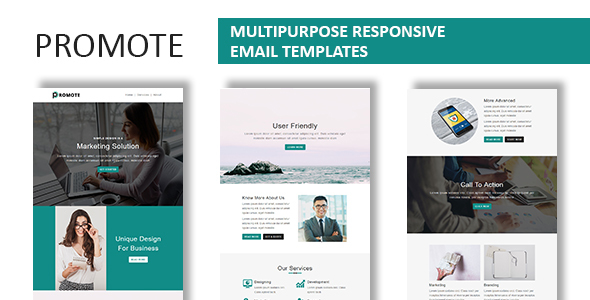 Promote - Multipurpose Responsive Email Template With Online StampReady Builder Access icon