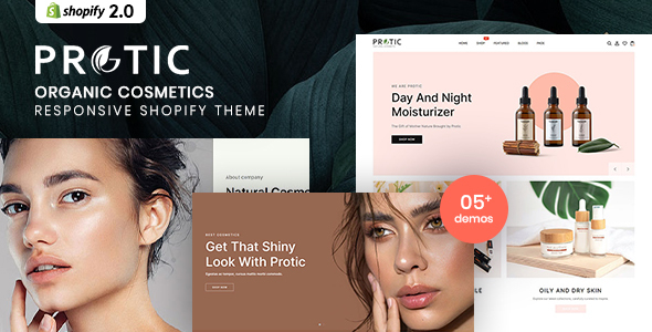 Protic - Organic Cosmetics Responsive Shopify Theme icon