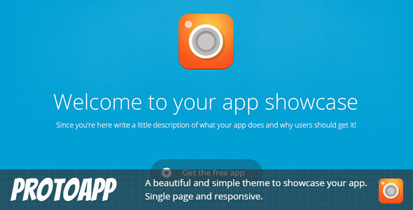 ProtoApp - Responsive Single Page App Showcase icon